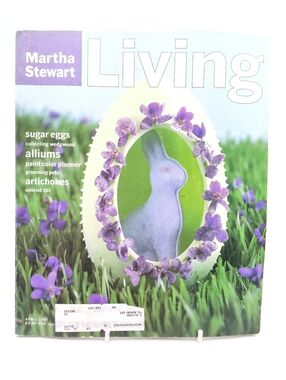 Vintage Martha Stewart Living Magazine April 1997 Easter Special